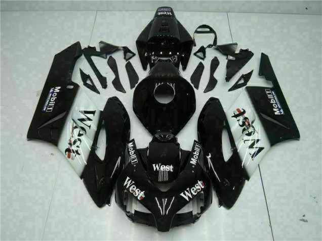 Affordable 2004-2005 Black West Honda CBR1000RR Replacement Motorcycle Fairings UK