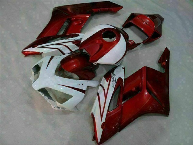 Affordable 2004-2005 White Red Honda CBR1000RR Bike Fairing Kit UK Affordable 2004-2005 White Red Honda CBR1000RR Bike Fairing Kit UK