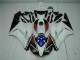 Affordable 2004-2005 White Black Honda CBR1000RR Motorcycle Fairings Kit UK