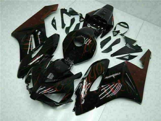 Affordable 2004-2005 Red Flame Honda CBR1000RR Motorcycle Fairing Kits UK Affordable 2004-2005 Red Flame Honda CBR1000RR Motorcycle Fairing Kits UK