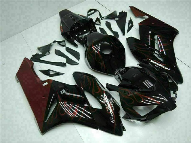 Affordable 2004-2005 Red Flame Honda CBR1000RR Motorcycle Fairing Kits UK Affordable 2004-2005 Red Flame Honda CBR1000RR Motorcycle Fairing Kits UK