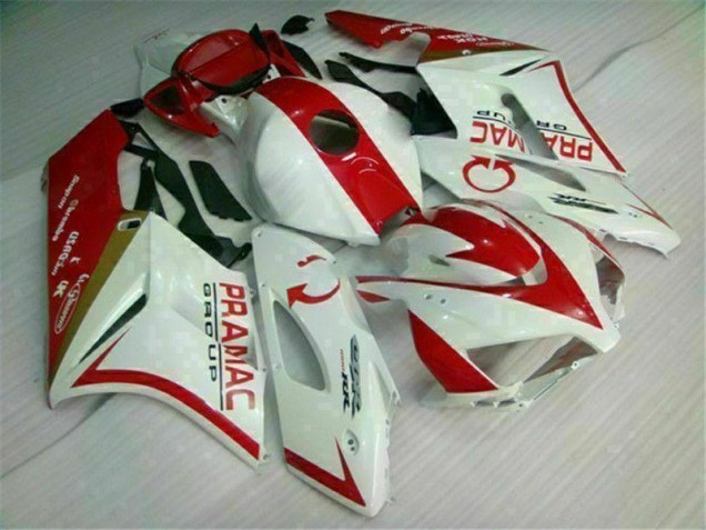 Affordable 2004-2005 White Red Honda CBR1000RR Bike Fairings UK