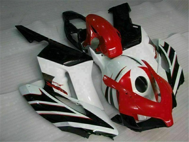 Affordable 2004-2005 Red White Honda CBR1000RR Bike Fairing Kit UK