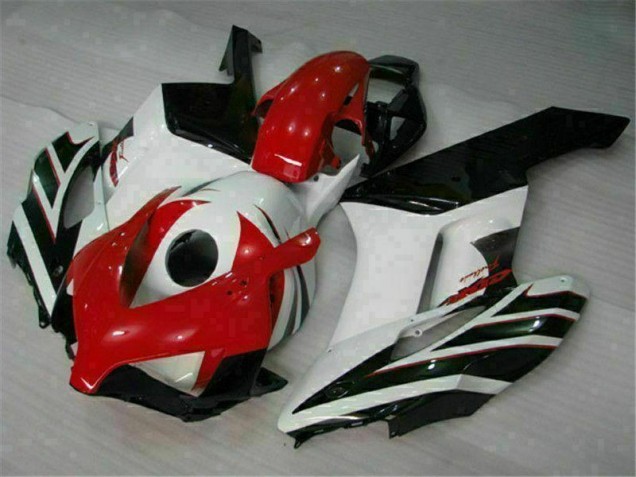 Affordable 2004-2005 Red White Honda CBR1000RR Bike Fairing Kit UK