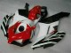 Affordable 2004-2005 Red White Honda CBR1000RR Bike Fairing Kit UK