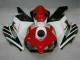 Affordable 2004-2005 Red White Honda CBR1000RR Bike Fairing Kit UK