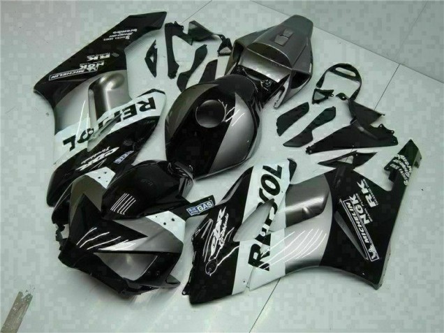 Affordable 2004-2005 Grey Black Repsol Honda CBR1000RR Motorcycle Fairings Kits UK