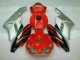 Affordable 2004-2005 Red Silver Honda CBR1000RR Moto Fairings UK