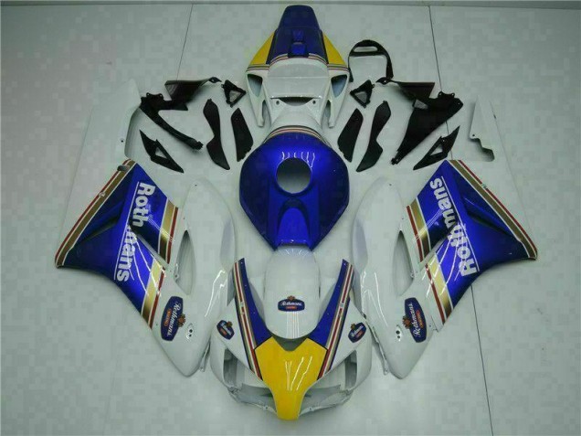 Affordable 2004-2005 Blue White Honda CBR1000RR Motorcyle Fairings UK
