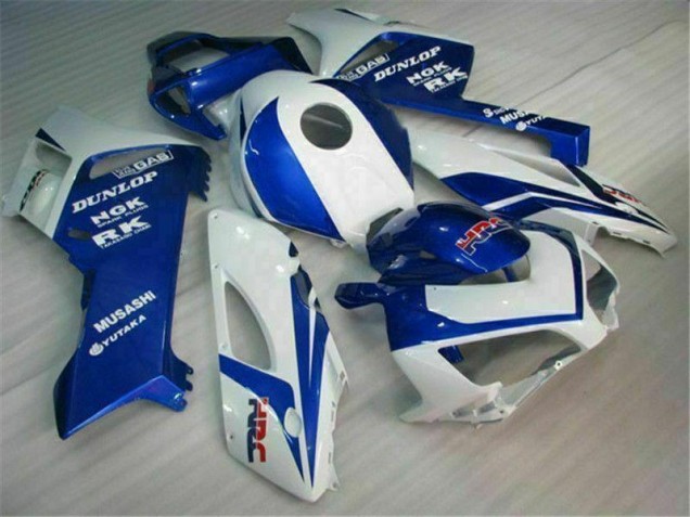 Affordable 2004-2005 Blue White Honda CBR1000RR Motorcycle Fairings Bodywork UK