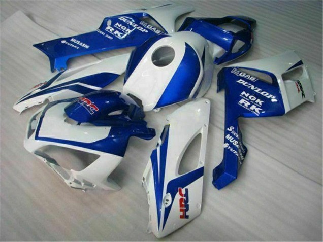 Affordable 2004-2005 Blue White Honda CBR1000RR Motorcycle Fairings Bodywork UK