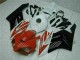 Affordable 2004-2005 Red White Honda CBR1000RR Motorcycle Fairings Kits UK