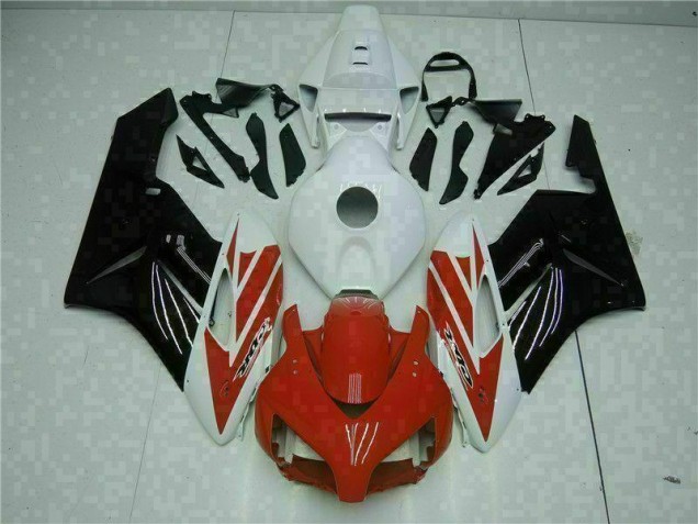 Affordable 2004-2005 Red White Honda CBR1000RR Motorcycle Fairings Kits UK