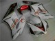 Affordable 2004-2005 White Red Honda CBR1000RR Moto Fairings UK