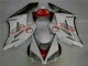 Affordable 2004-2005 White Red Honda CBR1000RR Moto Fairings UK