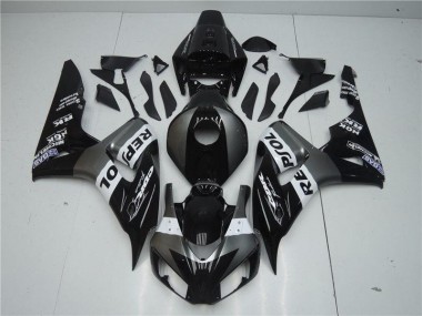 Affordable 2004-2005 Grey Black Repsol Honda CBR1000RR Motorcycle Replacement Fairings UK
