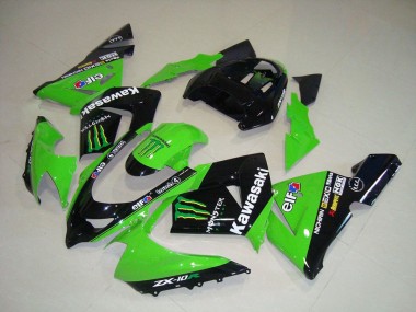 Affordable 2003-2005 Monster Kawasaki ZX10R Bike Fairing Kit UK