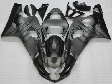 Affordable 2004-2005 Black Grey Suzuki GSXR 600/750 Motorcylce Fairings UK