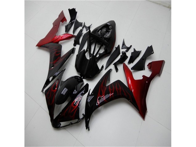 Affordable 2004-2006 Red Black Yamaha YZF R1 Bike Fairing UK Affordable 2004-2006 Red Black Yamaha YZF R1 Bike Fairing UK