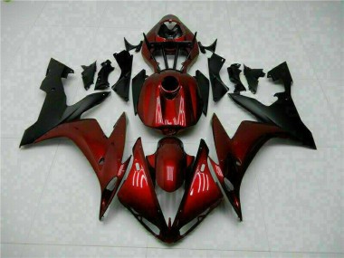 Affordable 2004-2006 Red Black Yamaha YZF R1 Motorcycle Fairings UK