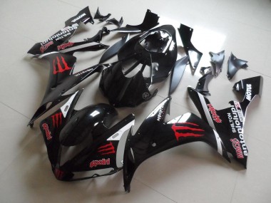 Affordable 2004-2006 Red Monster Yamaha YZF R1 Motorcycle Fairing Kit UK