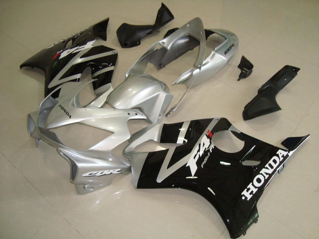 Affordable 2004-2007 Black Silver Honda CBR600 F4i Motorcycle Fairing UK Affordable 2004-2007 Black Silver Honda CBR600 F4i Motorcycle Fairing UK