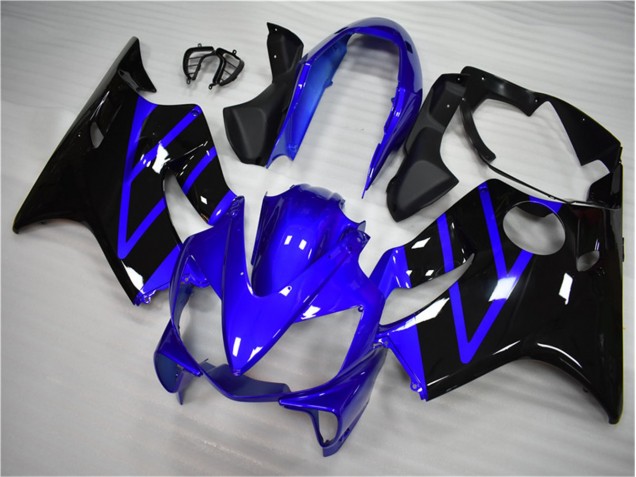 Affordable 2004-2007 Blue Black Honda CBR600 F4i Motorbike Fairing UK