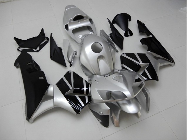 Affordable 2005-2006 Silver Black Honda CBR600RR Motor Bike Fairings UK Affordable 2005-2006 Silver Black Honda CBR600RR Motor Bike Fairings UK
