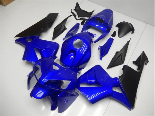 Affordable 2005-2006 Blue Black Honda CBR600RR Motorbike Fairing Kits UK Affordable 2005-2006 Blue Black Honda CBR600RR Motorbike Fairing Kits UK