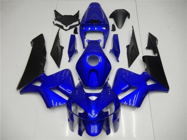Affordable 2005-2006 Blue Black Honda CBR600RR Motorbike Fairing Kits UK Affordable 2005-2006 Blue Black Honda CBR600RR Motorbike Fairing Kits UK