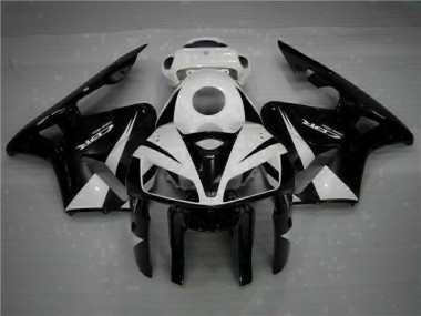 Affordable 2005-2006 Black Honda CBR600RR Motorcycle Fairing Kit UK