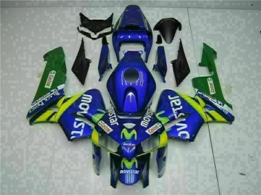Affordable 2005-2006 Blue Honda CBR600RR Motorbike Fairings UK
