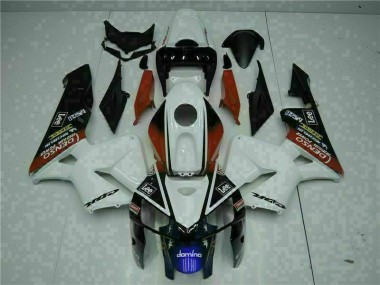 Affordable 2005-2006 White Red Black Lee Honda CBR600RR Motorbike Fairing UK