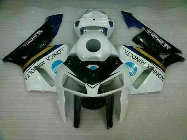Affordable 2005-2006 White Black Honda CBR600RR Replacement Motorcycle Fairings UK