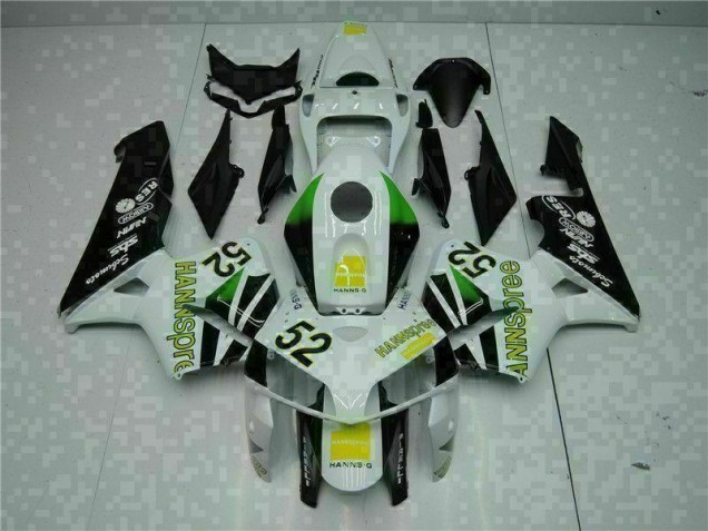 Affordable 2005-2006 White Yellow Green 52 Honda CBR600RR Motorcycle Bodywork UK