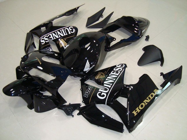 Affordable 2005-2006 Black Gunness Honda CBR600RR Motorcycle Fairing Kit UK Affordable 2005-2006 Black Gunness Honda CBR600RR Motorcycle Fairing Kit UK