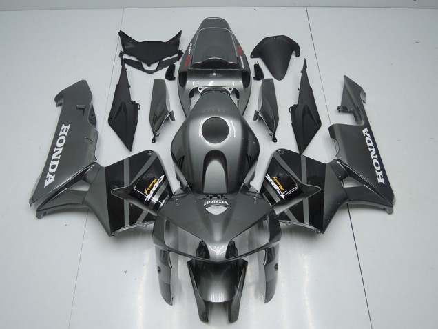 Affordable 2005-2006 Grey Black Honda CBR600RR Bike Fairings UK