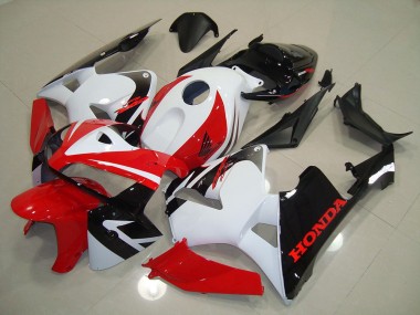 Affordable 2005-2006 Red White Black Honda CBR600RR Motorcylce Fairings UK