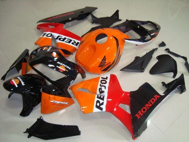 Affordable 2005-2006 Repsol Honda CBR600RR Motorcycle Fairings Bodywork UK