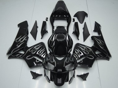 Affordable 2005-2006 Silver Flame Honda CBR600RR Motorcycle Replacement Fairings UK