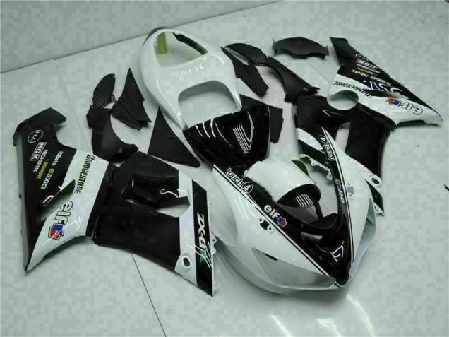 Affordable 2005-2006 Red Black Kawasaki ZX6R Motorcycle Fairing UK