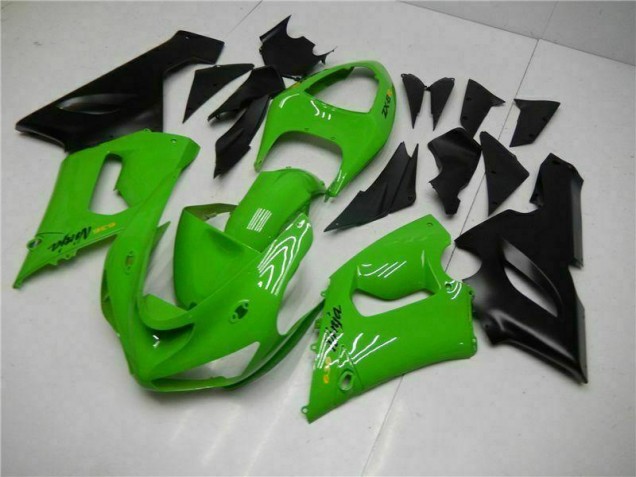 Affordable 2005-2006 Green Kawasaki ZX6R Motorbike Fairing UK