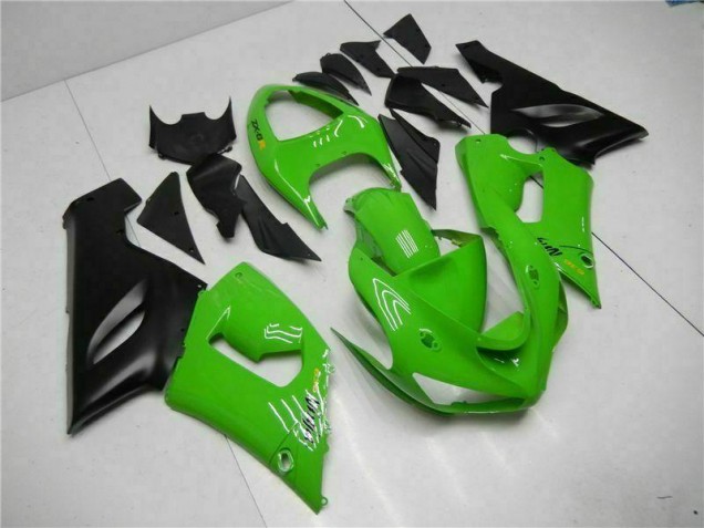 Affordable 2005-2006 Green Kawasaki ZX6R Motorbike Fairing UK