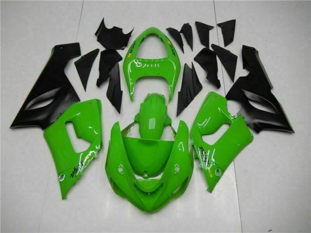 Affordable 2005-2006 Green Kawasaki ZX6R Motorbike Fairing UK