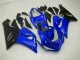 Affordable 2005-2006 Blue Kawasaki ZX6R Motorcycle Fairing Kit UK