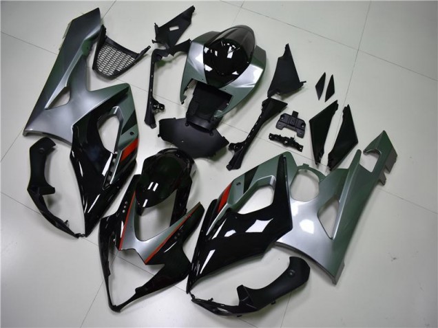 Affordable 2005-2006 Black Silver Suzuki GSXR 1000 Motorcycle Fairing Kit UK Affordable 2005-2006 Black Silver Suzuki GSXR 1000 Motorcycle Fairing Kit UK