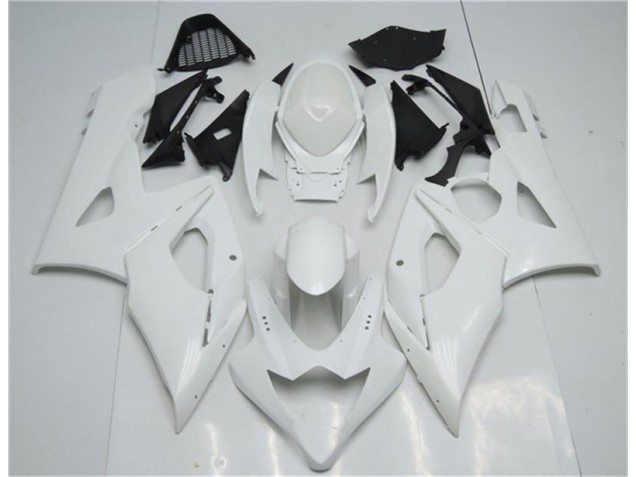 Affordable 2005-2006 White Suzuki GSXR 1000 Bike Fairings UK Affordable 2005-2006 White Suzuki GSXR 1000 Bike Fairings UK