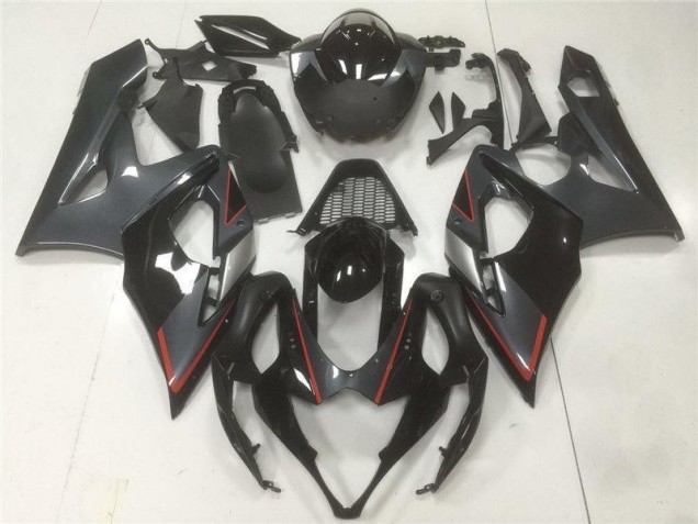 Affordable 2005-2006 Black Grey Suzuki GSXR 1000 Moto Fairings UK Affordable 2005-2006 Black Grey Suzuki GSXR 1000 Moto Fairings UK