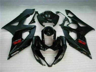 Affordable 2005-2006 Black Suzuki GSXR 1000 Motorcycle Replacement Fairings UK