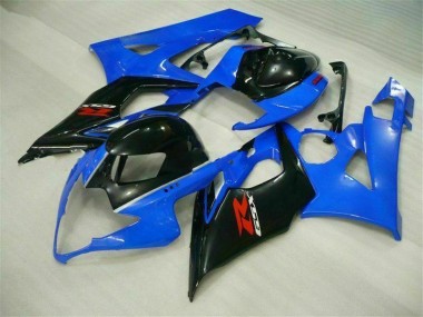Affordable 2005-2006 Blue Black Suzuki GSXR 1000 Motorbike Fairings UK
